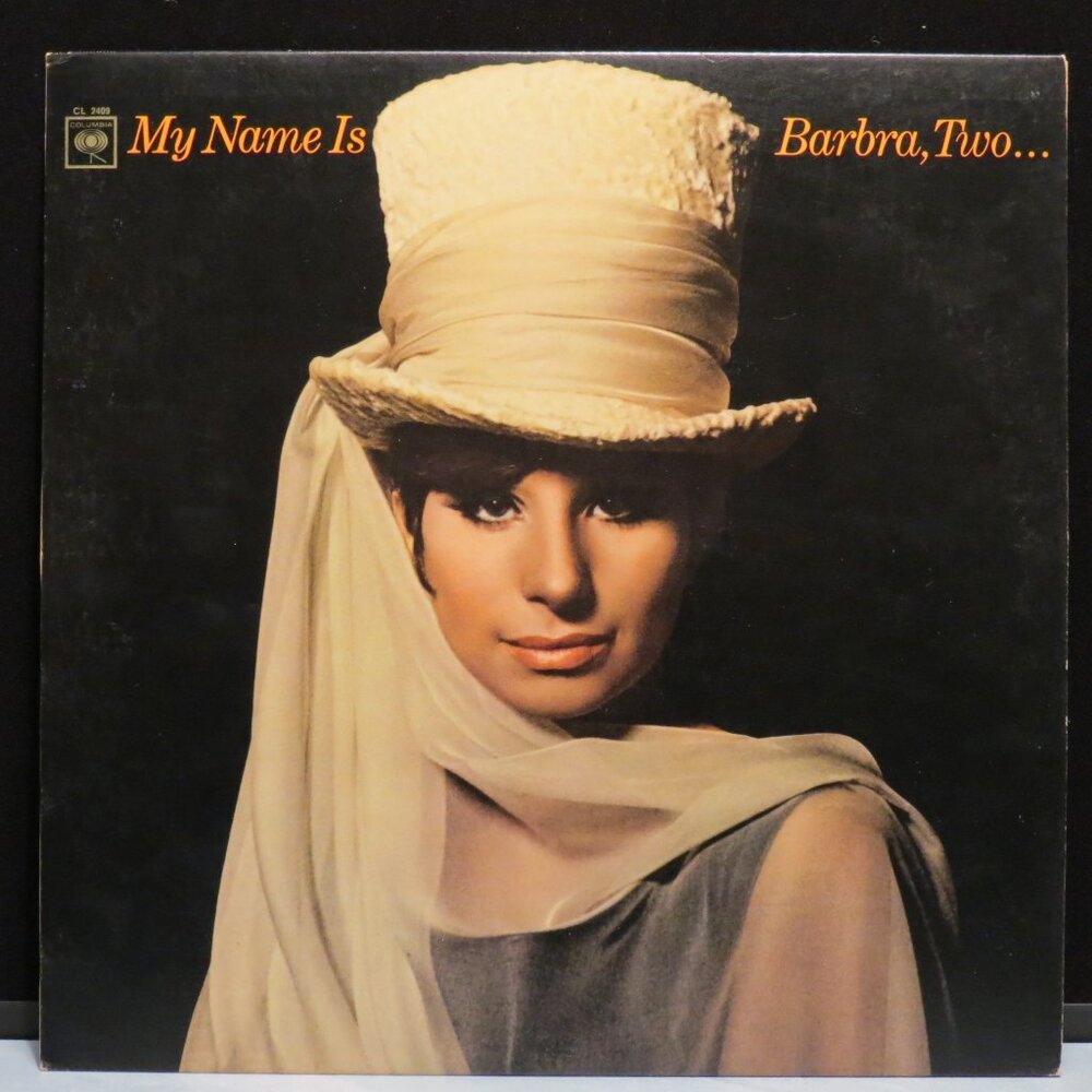 BARBRA STREISAND MY NAME IS BARBRA, TWO... COLUMBIA CL2409 EXC VINYL LP
